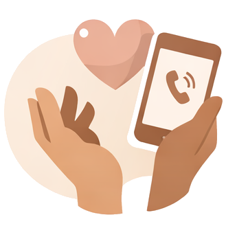 Ícone de presença que acompanha