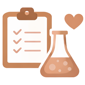 Ícone de ciência com sensibilidade